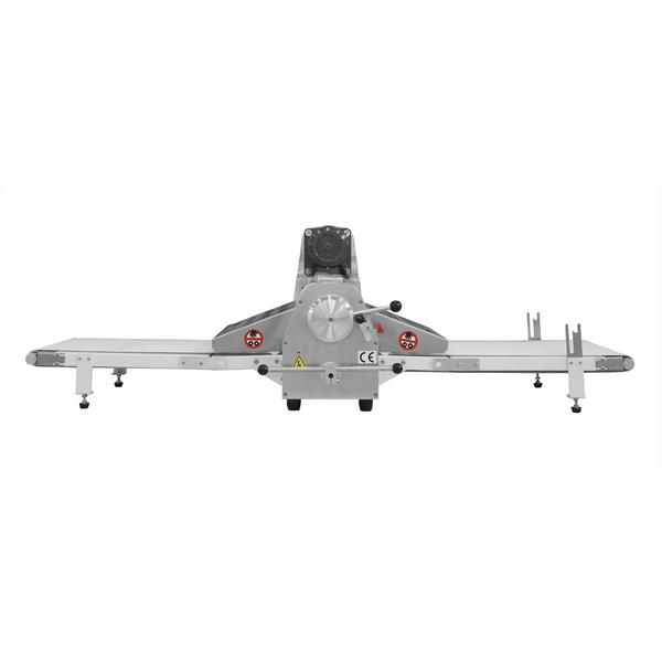 Laminoir à bandes - Modèle de table - Convoyeur 2000mm - 400W - Acier inoxydable