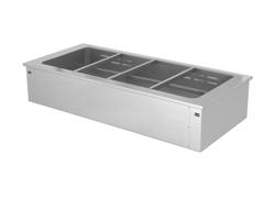 Inbouw bain-marie (drop-in) - 1500mm - 2,92 kW - 4x GN 1/1