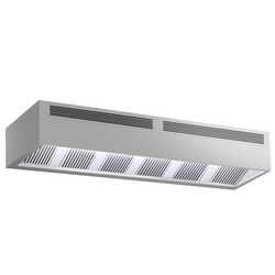 Inductie doosmodel afzuigkap - 3600mm - met filter
