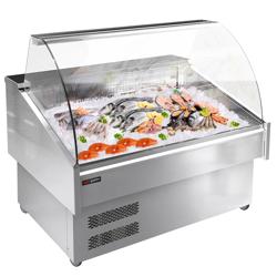 Visvitrine - 1030x880mm - gebogen ruit