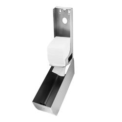 AIR-WOLF | Single-Sheet Toilet Tissue Dispenser – 750-sheet - wall-mount - stainless steel