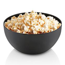 (3 pcs) Snack Bowls - Stainless Steel - round - Ø 85mm - Black
