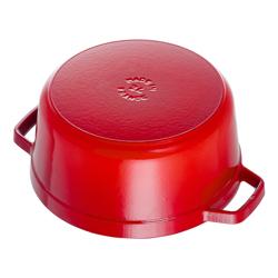 STAUB | LA COCOTTE - Kookpot - Ø 220mm - Gietijzer - Kersenrood