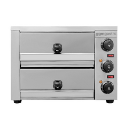 Mini horno eléctrico para pizza/flammkuchen - 2x 33cm - Manual