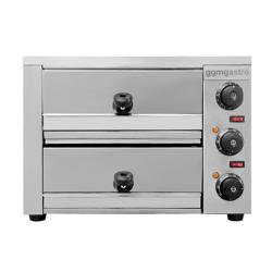 Elektro Mini Pizzaofen / Flammkuchen Ofen - 2x 33cm - Manuell