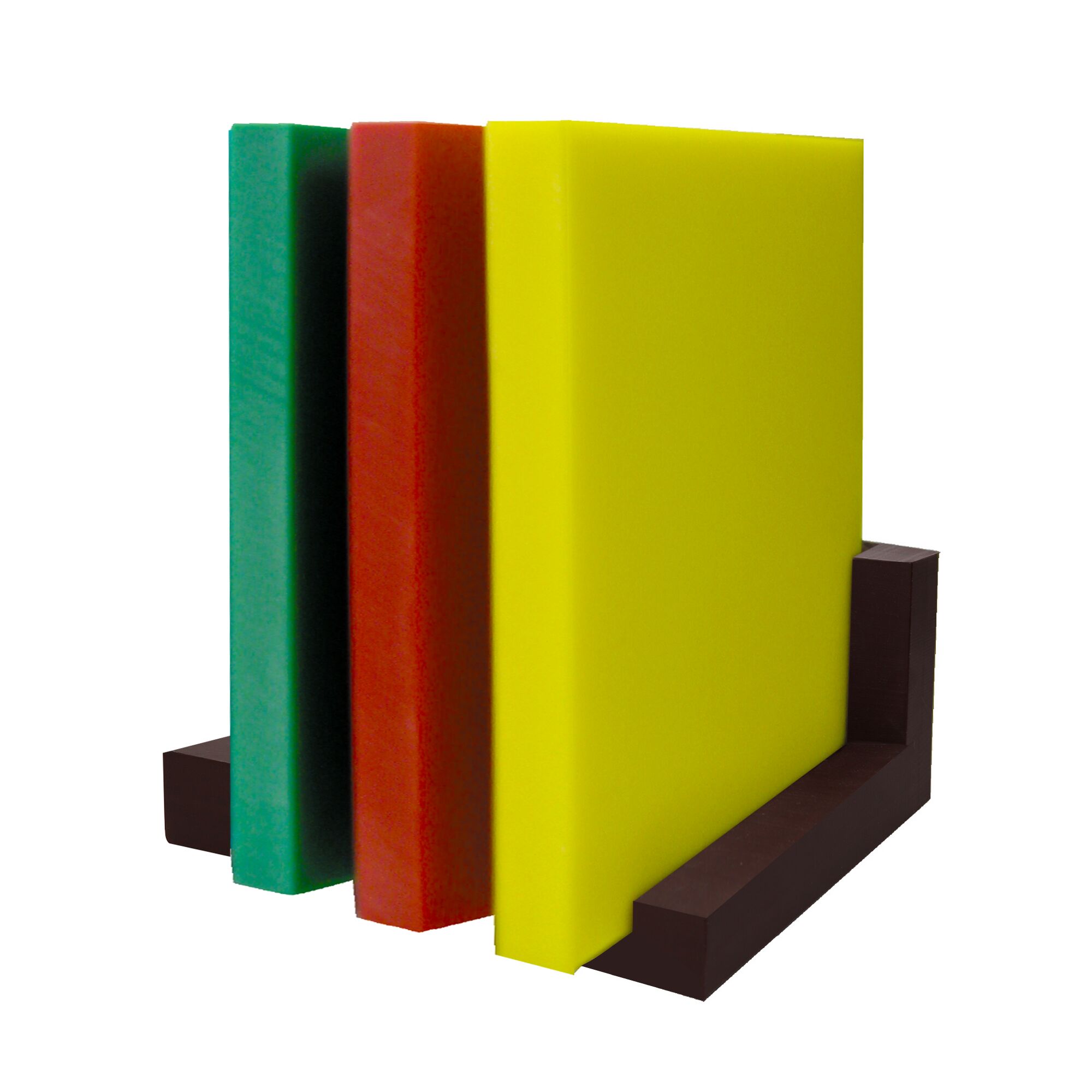 Rangement pour planches à découper - 300x260x160mm - Polyéthylène - Marron
