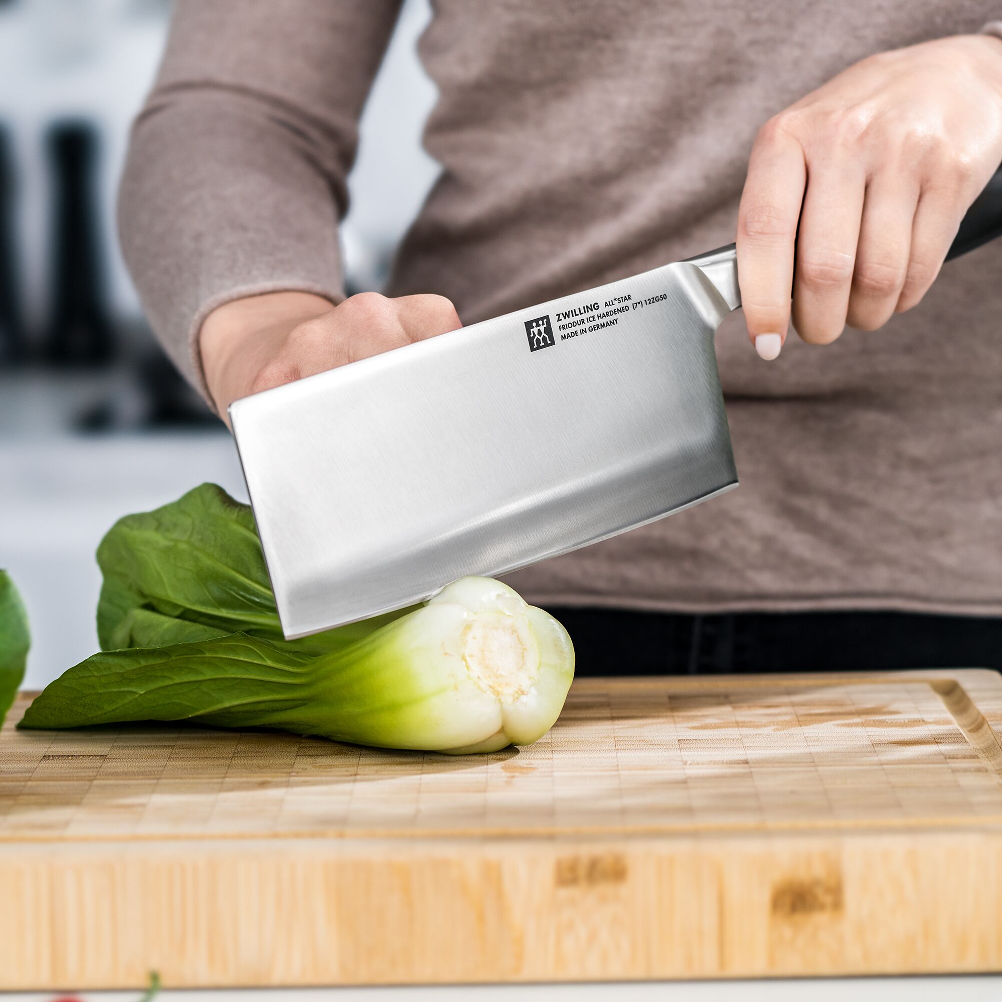ZWILLING | ALL * STAR - Couteau de chef chinois - Lame: 180 mm - Argent