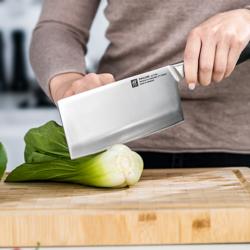 ZWILLING | ALL * STAR - Chinees koksmes - Mes: 180mm - Zilver