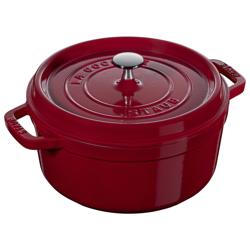 STAUB | LA COCOTTE - Kookpot - Ø 200mm - Gietijzer - Bordeaux