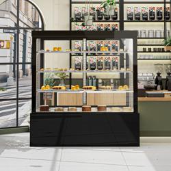 Gebaksvitrine - 1850 liter - 1800mm - Dubbele beglazing - schuifdeuren achter - voor gebak