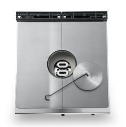 Gas platenfornuis - 20,8 kW - incl. statische gasoven - 7,8 kW