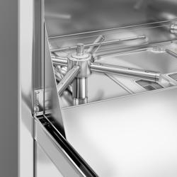 غسالة الصحون التجارية - بهيكل مزدوج الجدار - تحكم رقمي - 16 kW - مع مضخة المنظف و مضخة مساعد الشطف