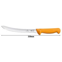 VICTORINOX | SWIBO Curved Filleting Knife – 200 mm Blade - Orange Handle