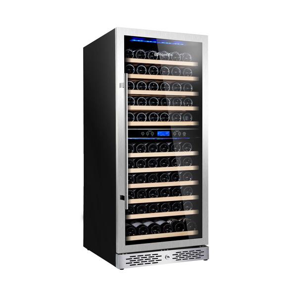 Lednice na víno - 2 klimatické zóny - 350 l - max. 116 lahví