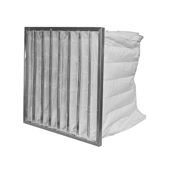 Kapsový filtr pro systémy čištění odtahového vzduchu - 592x592 mm - 8 kapes