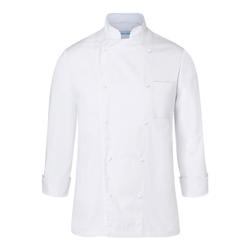 (6 Stück) KARLOWSKY | Kochjacke Basic - Weiß - Größe: XL