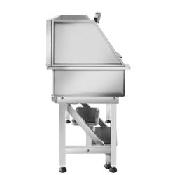 Vasca per cani - con scale antiscivolo, rubinetto miscelatore professionale & tappetino antiscivolo