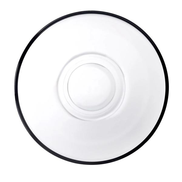 (72 db) AQUA - Teáscsészealj - Ø 10,2 cm - üveg