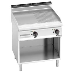 Elektrický gril - hladký-drážkovaný (9,6 kW)