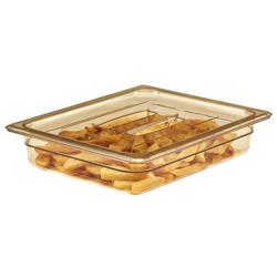 (6 Stück) CAMBRO | H-PAN™ - Hitzebeständige GN-Flachdeckel 1/2 - mit Griff - Bernstein