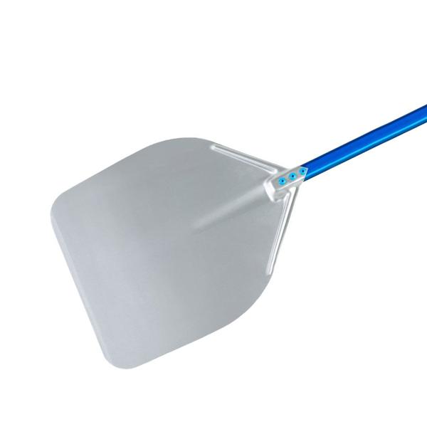 Pala per pizza - AZZURRA - Alluminio anodizzato - Extra leggera - 330x330mm - Manico in alluminio