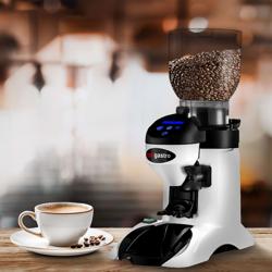 Kaffeemühle - 2kg - 63dB - Mit automatischer Dosierung - Weiß
