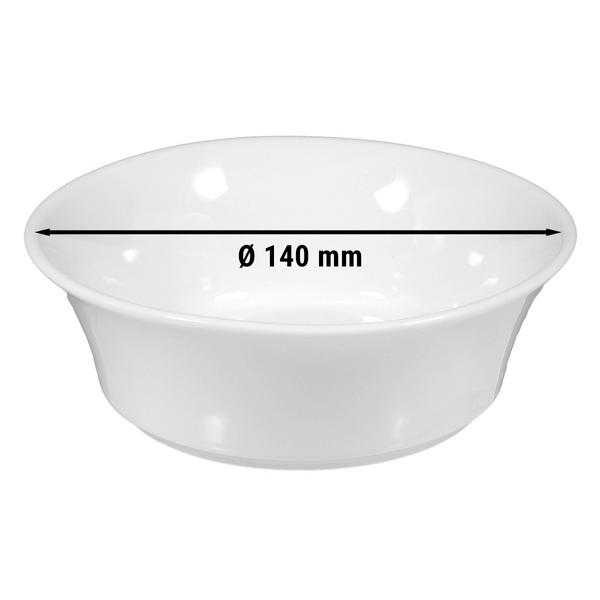 (4 Stück) SELTMANN WEIDEN | Dessertschale - Ø 140mm - Weiß/Uni