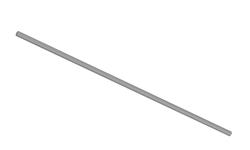 Bottle holder divider bar for refrigerated beer counter drawers - Stainless steel - Ø10mm - incl. 1 bar - for BA & BS series drawers - compatible with BRA & BLA series