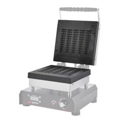 Backplatten für Waffeleisen WEERM2 - Form: Waffel am Stiel