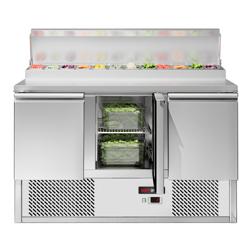 Saladette / mesa de preparação ECO - 1,37 x 0,7 m - com 3 portas