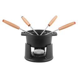STAUB SPECIALITIES - Mini Fondue set - Ø 100mm - Zwart