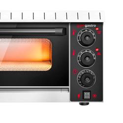 Elektrische pizzaoven Compact - 4x Ø20cm - 230V - Zwart - tot 350°C