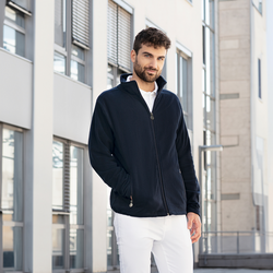 KARLOWSKY | Giacca in pile da lavoro da uomo Warm-Up  - Blu marino - Taglia: M
