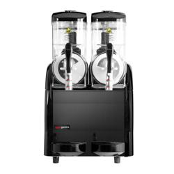 Slush-Maschine - 2x 12 Liter - 880 Watt - Schwarz