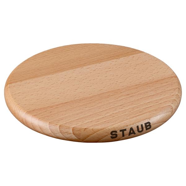 STAUB | SPECIALITIES - Onderzetter magnetisch - Ø 160mm - Bruin - Beuken