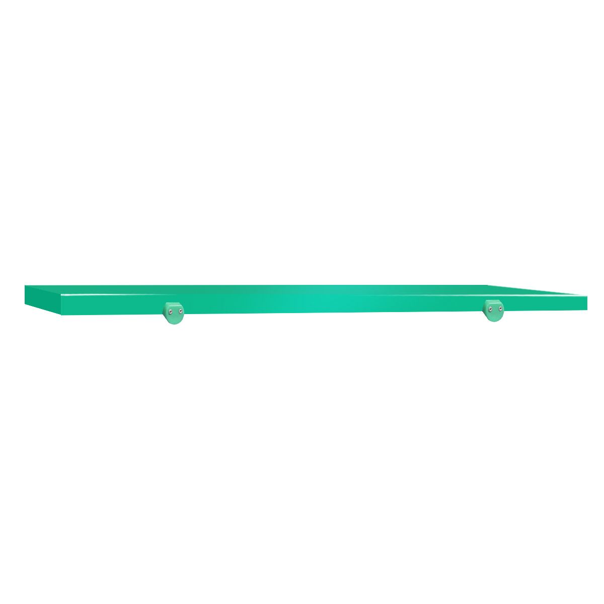 Planche à découper pour table de travail - 2000x800 mm - Conforme HACCP - Verte