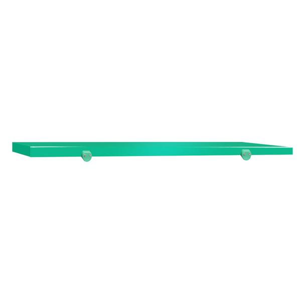 Planche à découper pour table de travail - 2000x800 mm - Conforme HACCP - Verte
