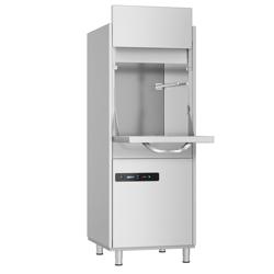 Lave-batterie à double paroi - Commandes électroniques - 12,20kW - avec doseurs de détergent et de produit de rinçage