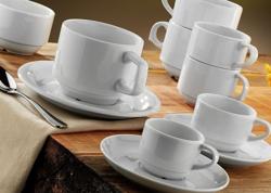  (24 adet) ENTITY - Espresso fincanı - Beyaz