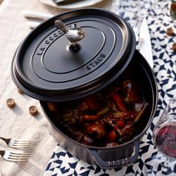 STAUB | La Cocotte Replacement Lid Knob – Rooster - Stainless Steel - Silver - Fits Ø180–410 mm lids