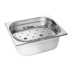 Griglia di scolo in acciaio inox - per contenitori GN 1/2