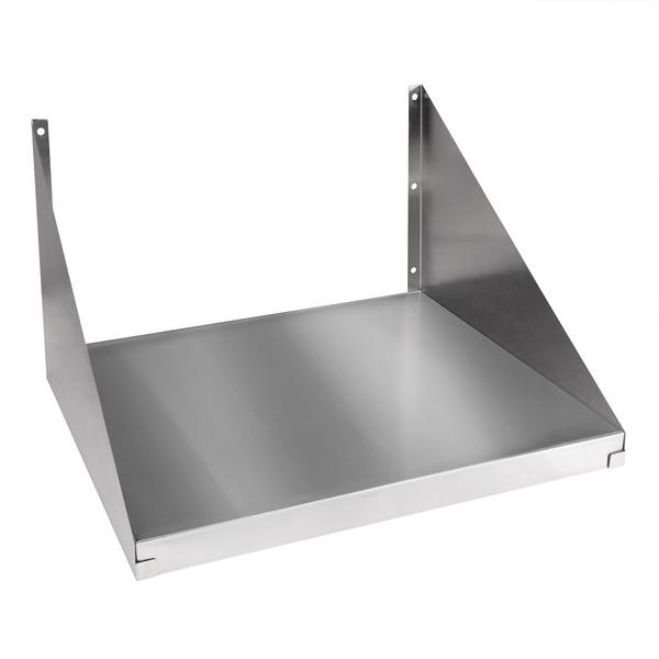 Support pour micro-ondes en inox – 530 mm