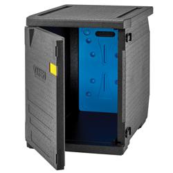 CAMBRO | CAM GOBOX® - Фронтальне завантаження - EN 600x400 - без направляючих - Чорний