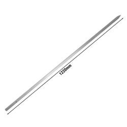 Döner şişi - 1220x12x12mm - paslanmaz çelik - Standart CE - uyumlu: DUK6-SB & DUVK6+6