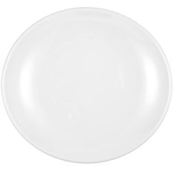SELTMANN WEIDEN | Oval Porcelain Plate 210 x 192 mm Meran Steak & More – White, Stackable