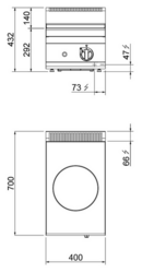 Wok à induction - 3,5 kW
