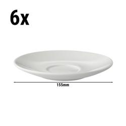 (6 adet) BART - Çorba Kasesi Tabağı - Ø155mm - Fildişi