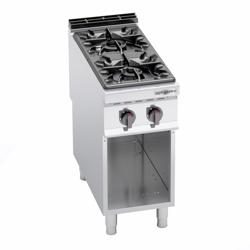 Aragaz pe gaz 2x arzatoare (19 kW) cu flacara de veghe