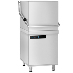 Lave-vaisselle à double paroi à capot - Digital - 7,1 kW - avec pompe à détergent-, à produit de rinçage- & à vidange        