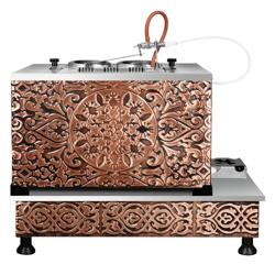 Koperen samowar - gas- en elektrisch - 770mm - 22 liter